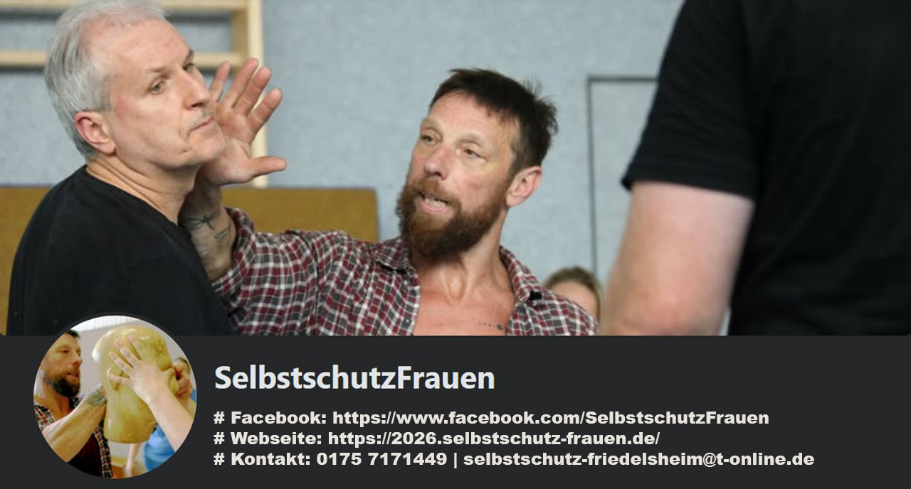 Selbstschutz Frauen Banner